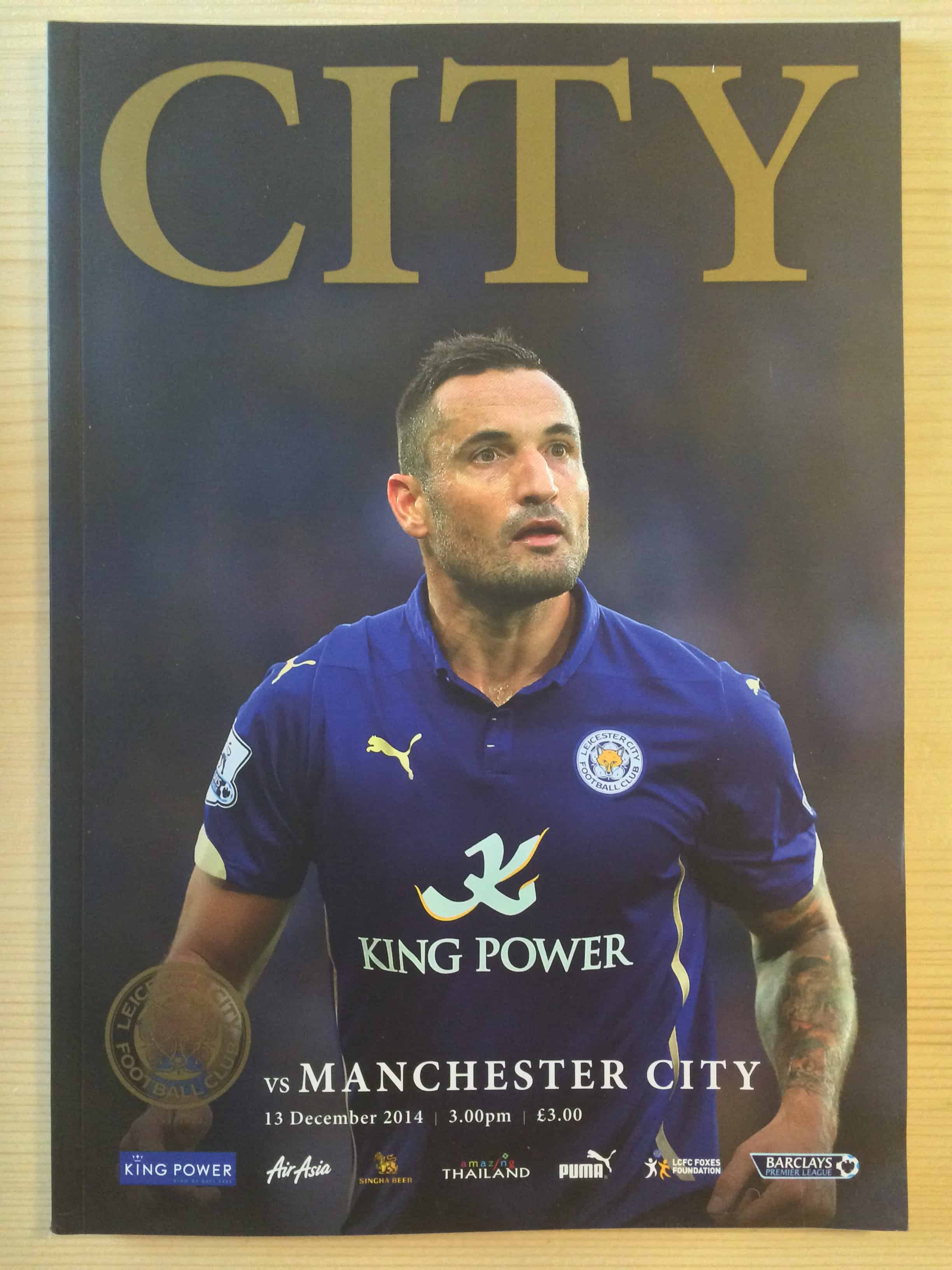 Leicester City FC v Manchester City FC